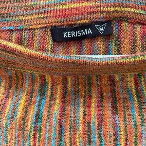 Kerisma Multicolour Knit Mini Skirt- size medium